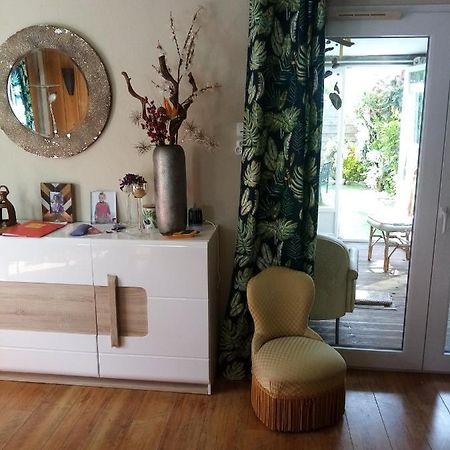 Chambre Dans Jolie Maison Avec Jardin Au Calme Bayona Exterior foto
